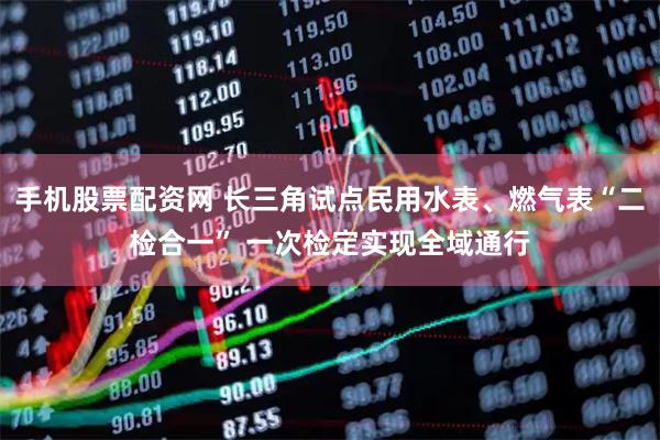 手机股票配资网 长三角试点民用水表、燃气表“二检合一” 一次检定实现全域通行